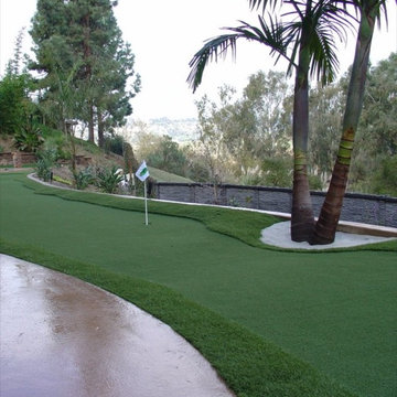 Golf and Putting Greens with Artificial Grass