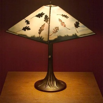 Custom Lampshade, Private Residence