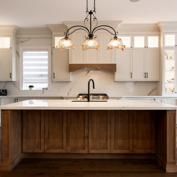 Custom Kitchen for 10 Foot Ceiling