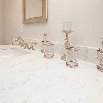 Master Bath with Style and Glamor - Hanover, MA
