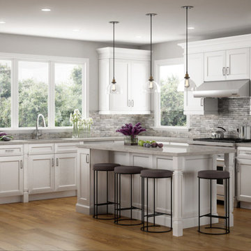 VIctoria Kitchen Cabinets White
