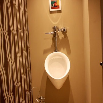 Basement bathroom remodel