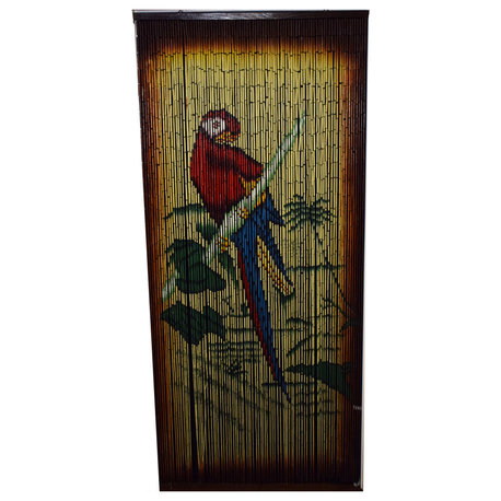 Parrot Scene Curtain