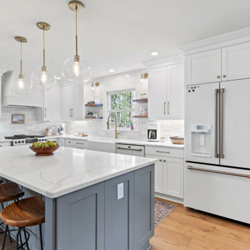 Refined Kitchen & Bathroom Redecoration