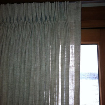 Sheer Linen Draperies
