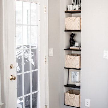 Living Room Double Hung Windows