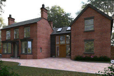 Medium sized classic home in West Midlands.