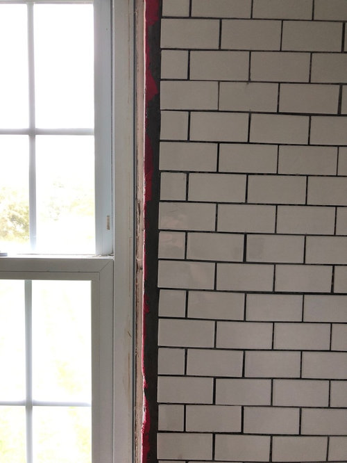 help! uneven walls, tile shower