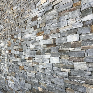 Augusta Natural Ledgestone Thin Veneer Drystack Masonry