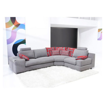 Calisto Fabric Contemporary Sofa by Famaliving