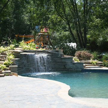 Water Fall Pool Brighton MI
