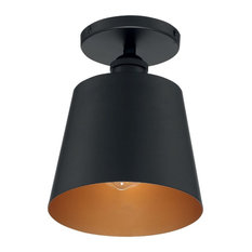 Nuvo Lighting 60/7331 Motif - 7 Inch 1 Light Semi-Flush Mount