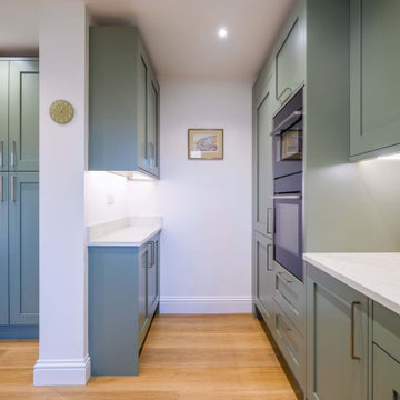Green Shaker Kitchen in Mickleover