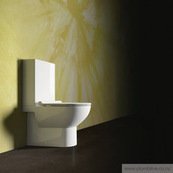 Sfera 63 Back To Wall Toilet Suite With Slim Seat - Toilets