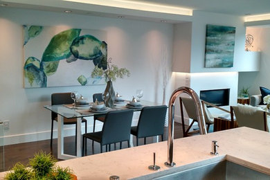 Living room - contemporary living room idea in Vancouver