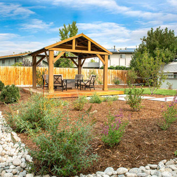 Perennial Garden and Deck