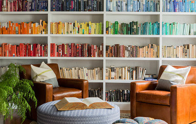 New Ways to Colour-Block Your Bookshelves