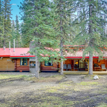 Bragg Creek Log Home Sale - White Avenue -