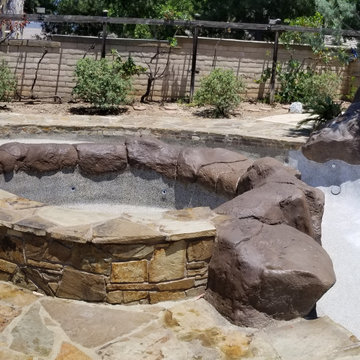 Swimming Pool Hardscape Renovation