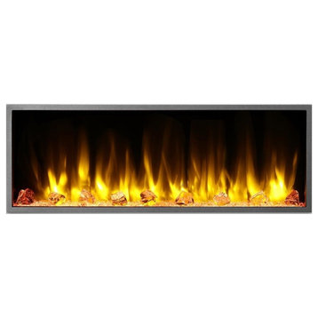 Dynasty Harmony BEF Built-in Linear Electric Fireplace, 57" Wide