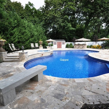 Backyard Designed by Giuseppe Abbrancati and Installed by Gappsi Smithtown NY