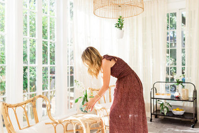 Home design - scandinavian home design idea in Miami