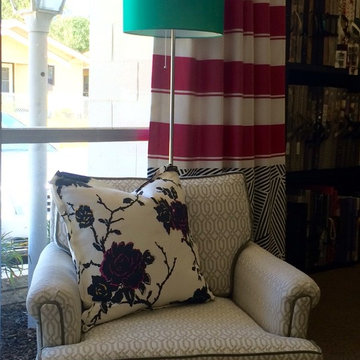 Reading nook.