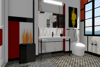 Mondrian Bathroom