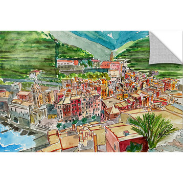 Vernazza A Dream Of Romantic Italy Decal, 32"x48"