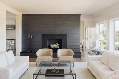 Inspiration for a contemporary home design remodel in Boston