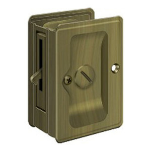 5 Pk Solid Antique Brass 3//4/" Wide X 2 3//4/" Long Decorative Latch Hasp N211904