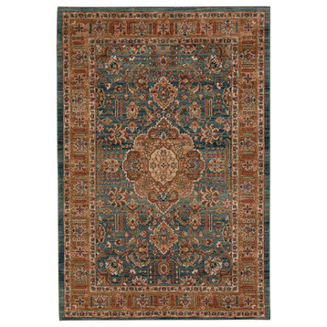 Karastan Aksum Aquamarine Area Rug, Aquamarine, 8'x11'