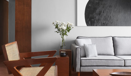 Mumbai Houzz: Reclaimed Teakwood & Pink Floors Create a Unique Home