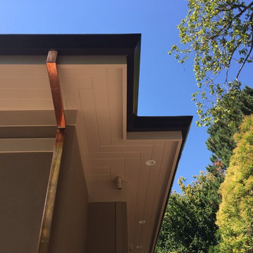 New energy efficient home in Ross, California