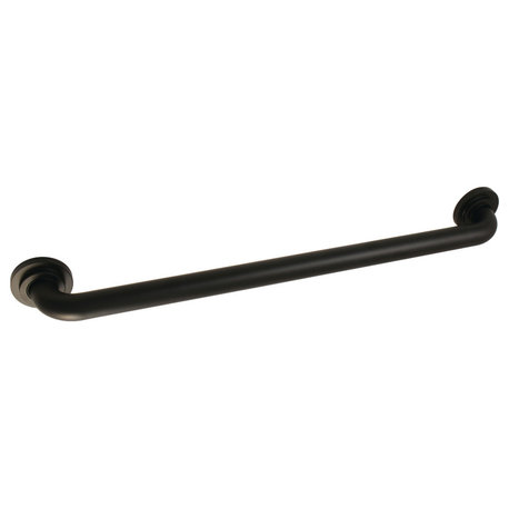 Kingston Brass DR414360 Manhattan 36-Inch X 1-1/4-Inch OD Grab Bar, Matte Black