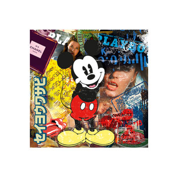 Disney Icon Plexiglass Artwork L, Andrew Martin Playboy Mickey Tokyo