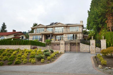 Example of a classic exterior home design in Vancouver