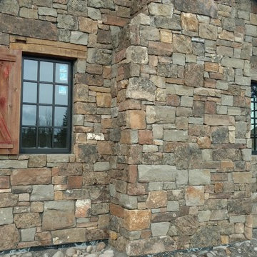 Native and Moss Rock Blend in full Stone.