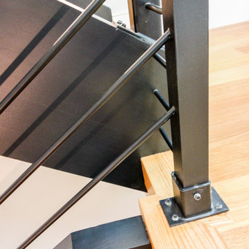 Project #73 | Bold Modern Staircase with Integrated Lighting
