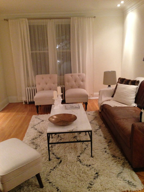 Empty space in living room