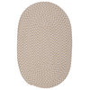 Daybreak Kids Rugs, Natural 8'x10', Oval, Braided