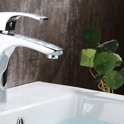 Brescia Single Handle Deck Mounted Bathroom Sink Faucet - Bathroom Sink Faucets