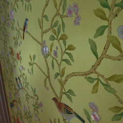 hand-painted Embroidery Wallpaper - Products