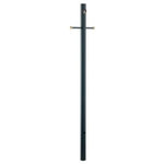 Acclaim Lighting - Acclaim Lighting 96-320BK Direct Burial - 84" Smooth Post with Photocell - This Post has a Black Finish and is part of the Direct Burial Lamp Posts Collection.  Shade Included.Direct Burial 84" Smooth Post with Photocell Matte Black *UL Approved: YES *Energy Star Qualified: n/a  *ADA Certified: n/a  *Number of Lights:   *Bulb Included:No *Bulb Type:No *Finish Type:Matte Black
