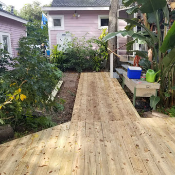 Ground Level Deck New Symrna