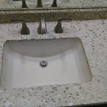St. Pete Beach Espresso Recycled Glass Kitchen
