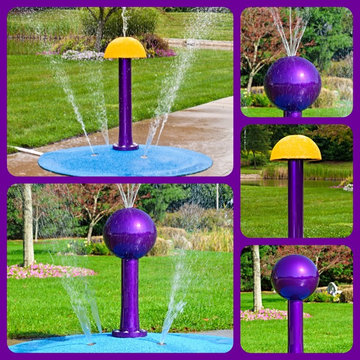 Portable Splash Pad for your backyard