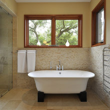 Cork On Bathroom Walls As Well As Floors