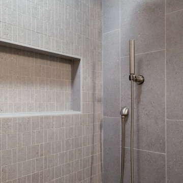 Modern Compact Bathroom Remodel