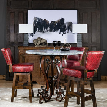 Chisum Bolero Armless Barstool
